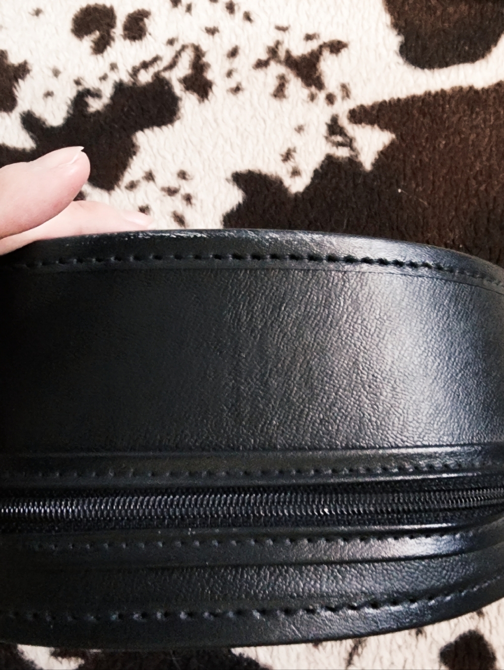 80'S/90'S GOTH SMALL SUITCASE - BLACK - Picture 4 of 8